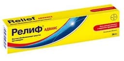 релиф адванс мазь ректальная 28,4 г
