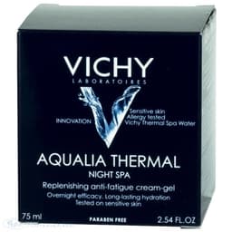 vichy аквалия термаль спа-ритуал крем-гель ночной восстанавливающий 75 мл