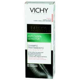 vichy деркос шампунь-уход от перхоти для чувствительной кожи головы 200 мл