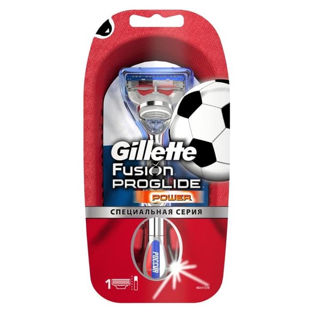 жиллет станок fusion proglide power silver плюс кассеты №1
