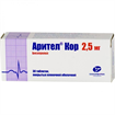 Купить арител кор 2,5 мг №30 табл цена и отзывы