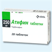 Купить атифин таблетки 250мг №28 цена и отзывы