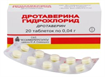 Купить дротаверина г/хл таблетки 40мг n50 цена и отзывы