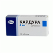 Купить кардура таблетки 4мг №30 цена и отзывы