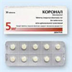 Купить коронал таблетки покрытые оболочкой 5мг №60 цена и отзывы
