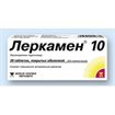 Купить леркамен таблетки покрытые оболочкой 10мг №60 цена и отзывы