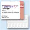 Купить теветен таблетки покрытые оболочкой 600мг n14 цена и отзывы