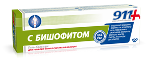 Купить 911 бишофит гель-бальзам для тела 100 мл цена и отзывы
