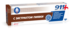 Купить 911 пиявки экстракт гель-бальзам 100 мл для ног цена и отзывы