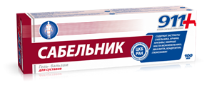 Купить 911 сабельник гель-бальзам 100 мл для суставов цена и отзывы