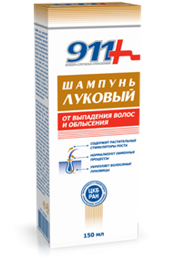 Купить 911 шампунь луковый 150 мл от выпадения волос цена и отзывы