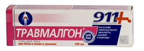 Купить 911 травмалгон гель-бальзам 100 мл для тела цена и отзывы