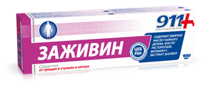 Купить 911 заживин средство от трещин 100 мл в ступнях и пятках цена и отзывы