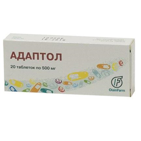 Купить адаптол таблетки 500мг №20 цена и отзывы