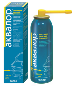 Купить аквалор горло алоэ плюс римская ромашка для детей,  взр, 50мл цена и отзывы