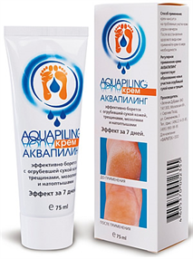 Купить аквапилинг крем для ног 75 мл цена и отзывы