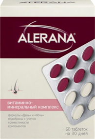 Купить алерана витаминно-минеральный комплекс №60 табл цена и отзывы