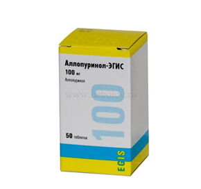 Купить аллопуринол-эгис таблетки 100мг №50 цена и отзывы