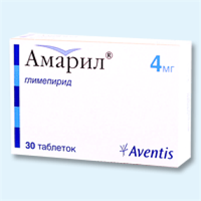Купить амарил таблетки 4мг №30 цена и отзывы