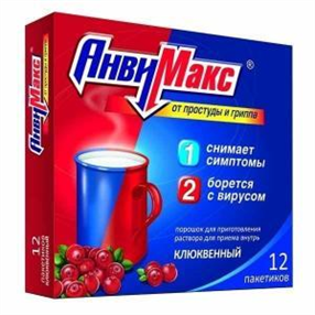 Купить анвимакс клюква №24 порошок для пригот, р-ра цена и отзывы