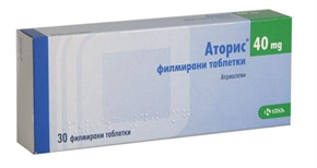 Купить аторис таблетки покрытые оболочкой 40мг №30 цена и отзывы