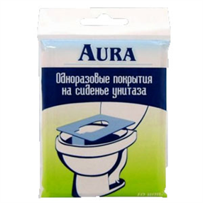 Купить аура сидения для унитаза одноразовые №10 цена и отзывы