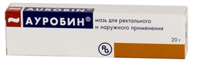 Купить ауробин мазь 20 г цена и отзывы