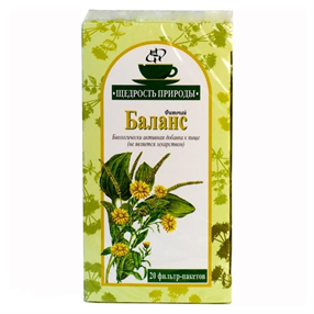 Купить баланс фиточай №20 фильтр-пакетов цена и отзывы