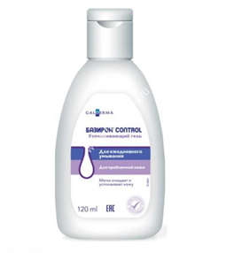 Купить базирон контрол гель для умывания успокаивающий 120 мл цена и отзывы