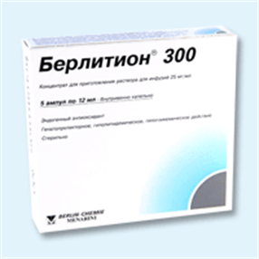 Купить берлитион концентрат для инфузий 25 мг/мл 12 мл №5 амп цена и отзывы