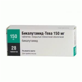 Купить бикалутамид-тева 150 мг №28 табл цена и отзывы