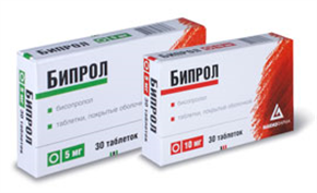 Купить бипрол таблетки покрытые оболочкой 10мг №30 цена и отзывы