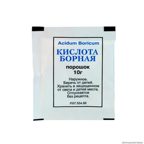 Купить борная кислота порошок 10 г цена и отзывы