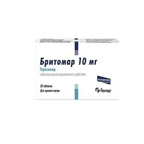 Купить бритомар таблетки , продл, дейст, 10мг№30 цена и отзывы