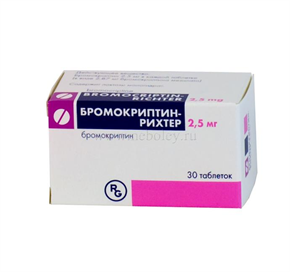 Купить бромокриптин таблетки 2,5мг №30 цена и отзывы