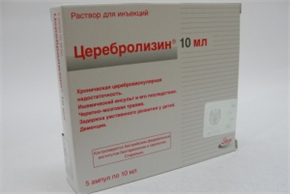 Купить церебролизин раствор в/м 10 мл №5 амп цена и отзывы