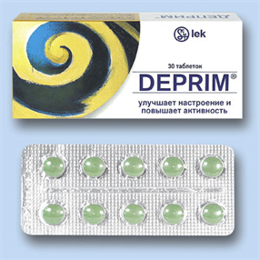 Купить деприм таблетки покрытые оболочкой №30 цена и отзывы