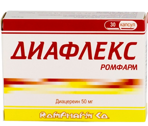 Купить диафлекс-ромфарм 50 мг №30 капс цена и отзывы