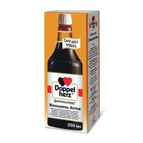 Купить доппельгерц женьшень актив 250 мл цена и отзывы