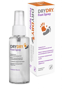 Купить драй драй фут спрей для ног 100 мл цена и отзывы
