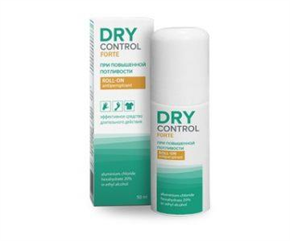 Купить драй контроль форте средство 50 мл при повышенной потливости цена и отзывы