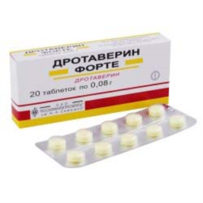 Купить дротаверин форте таблетки 80мг №20 цена и отзывы