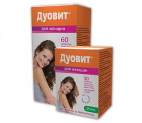 Купить дуовит для женщин №30 драже цена и отзывы