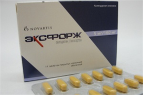 Купить эксфорж таблетки покрытые оболочкой 5мг/160мг n28 цена и отзывы