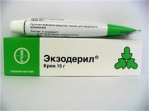 Купить экзодерил крем 1% 15 г цена и отзывы