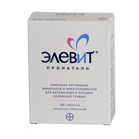 Купить элевит пронаталь таблетки покрытые оболочкой n100 цена и отзывы
