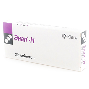 Купить энап н 25 мг плюс 10 мг №20 табл цена и отзывы
