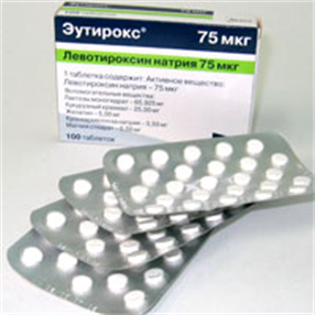 Купить эутирокс таблетки 75мкг n100 цена и отзывы