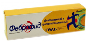 Купить феброфид гель 2,5% 30 г цена и отзывы