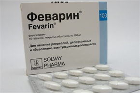 Купить феварин таблетки покрытые оболочкой 100мг n15 цена и отзывы